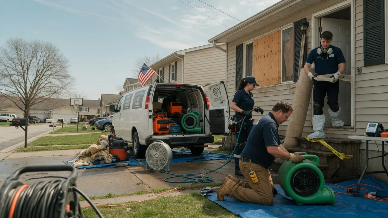 Water Damage Restoration in Bellflower, MO near me